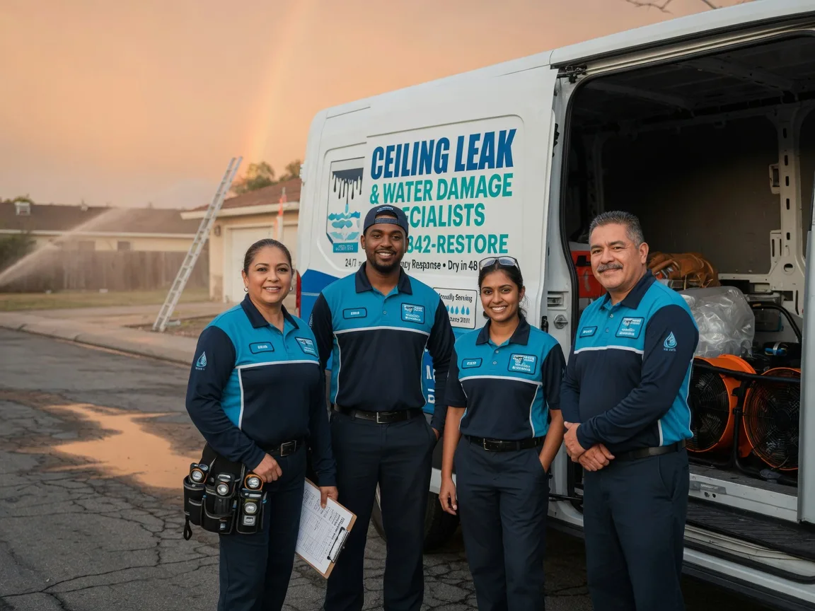 Ceiling Leak Cleanup company in Walpole, MA
